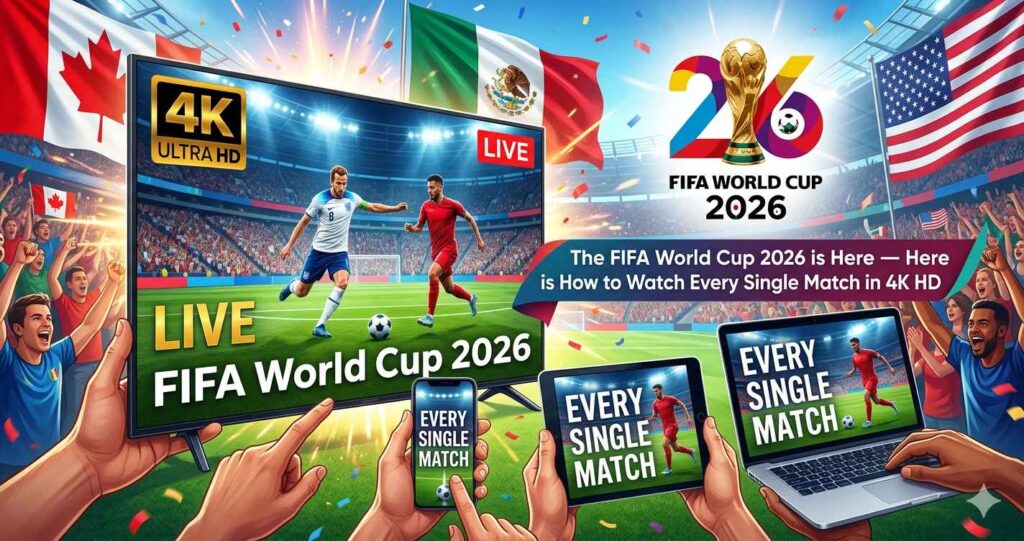 The FIFA World Cup 2026 is Here — Here is How to Watch Every Single Match in 4K HD