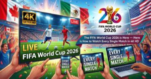 The FIFA World Cup 2026 is Here — Here is How to Watch Every Single Match in 4K HD